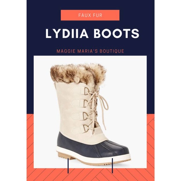 JustFab Shoes - Boots Lydiia Faux Fur (Size 10)